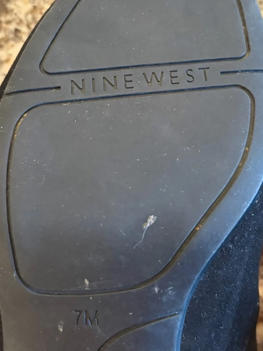 Nine West Black Over-the-Knee Suede Boots